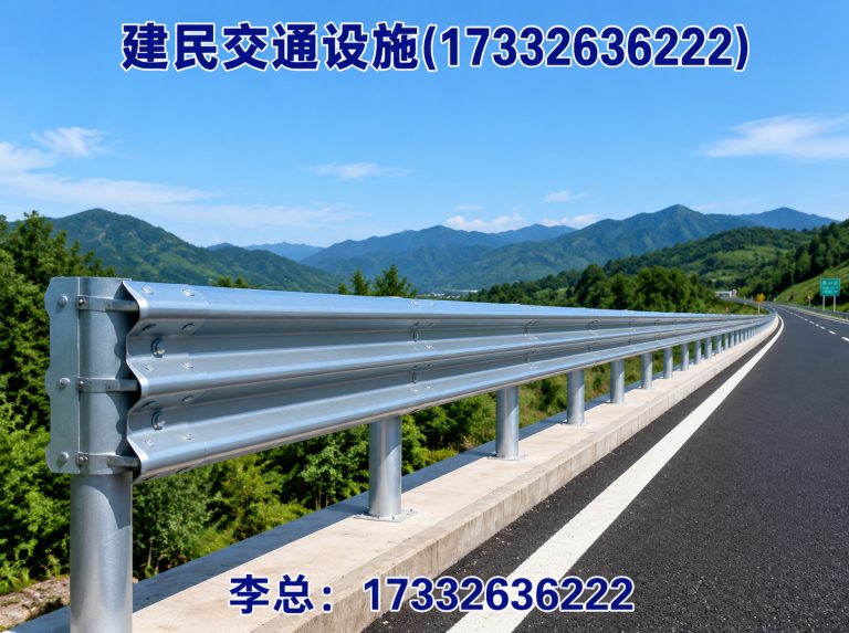 香河县高速护栏展示图